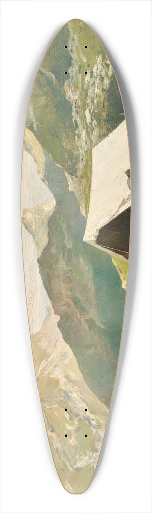 Lorenzo Delleani - Constructing the Camp 39.3 inch art pintail longboard deck