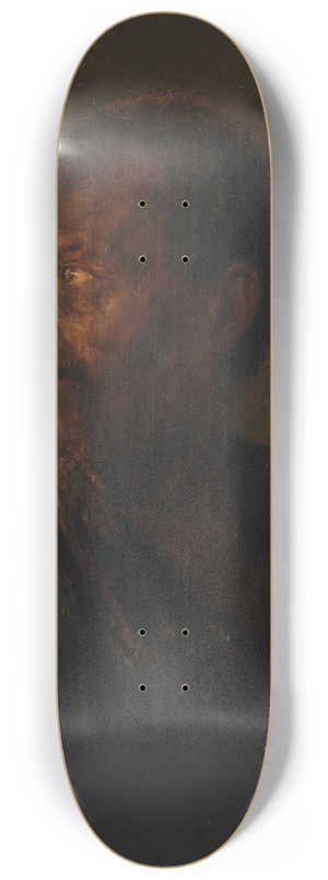 Gerrit Dou - Head of an African 8.25 inch art skate deck Gerrit Dou - Head of an African 8.25 inch art skate deck
