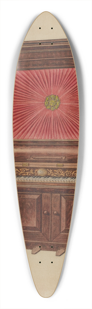Lorenz Rothkranz - Piano 39.3 inch art pintail longboard deck