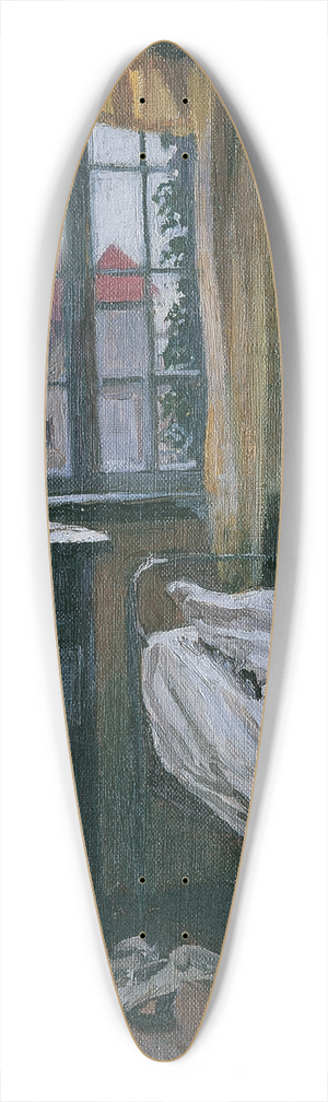 Lore Scheid - Schlafraum auf Wangeroog 39.3 inch art pintail longboard deck