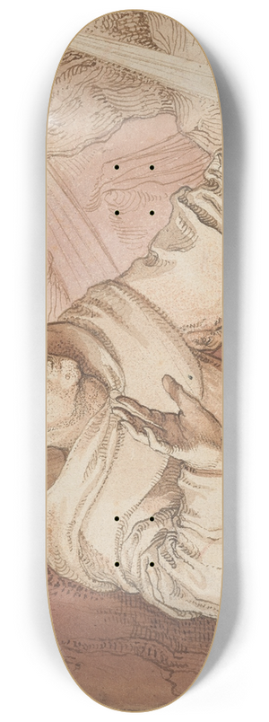 Gerrit Pietersz - Saint Francis Receiving the Stigmata 8.25 inch art skate deck