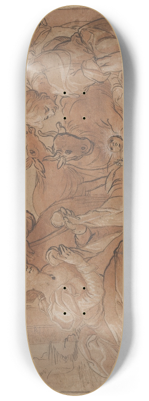 Gerrit Pietersz. Sweelink - The Adoration of the Shepherds 8.25 inch art skate deck Gerrit Pietersz. Sweelink - The Adoration of the Shepherds 8.25 inch art skate deck