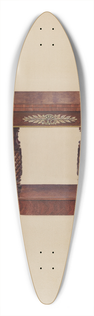 Louis Annino - Card Table 39.3 inch art pintail longboard deck