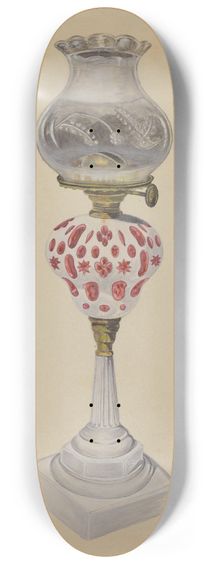 Gertrude Lemberg - Lamp 8.25 inch art skate deck
