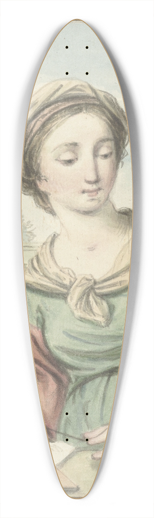 Louis Fabritius Dubourg - De Bouwkunst 39.3 inch art pintail longboard deck