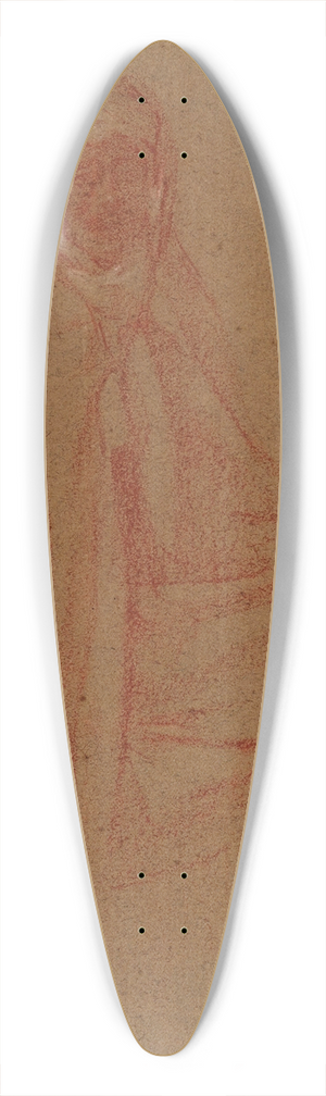 Louis-Franois Cabanes - Arabe 39.3 inch art pintail longboard deck