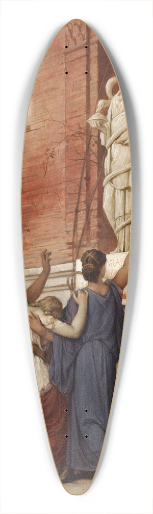 Louis-Hctor Leroux - Invocation To The Goddesshygieia 39.3 inch art pintail longboard deck
