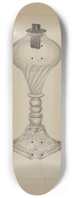 Giacinto Capelli - Lamp 8.25 inch art skate deck