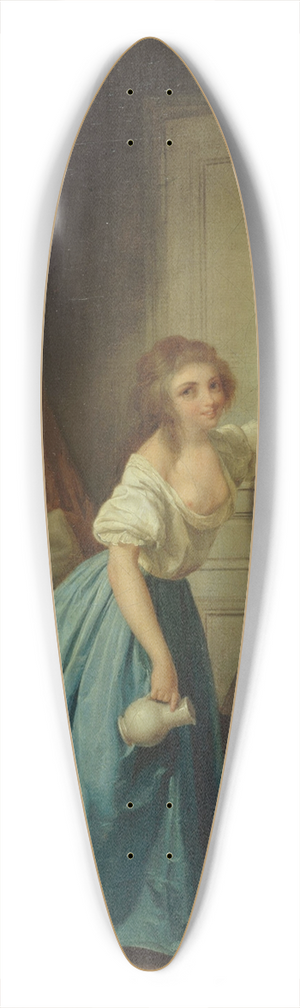 Louis Lopold Boilly - LIndiscret 39.3 inch art pintail longboard deck