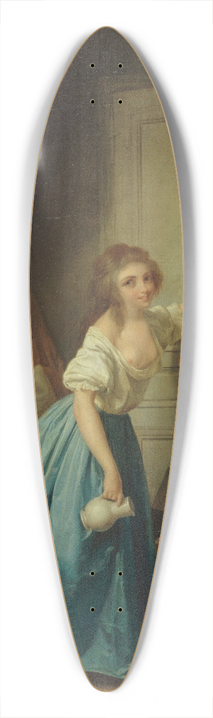 Louis Lopold Boilly - The Indiscret 39.3 inch art pintail longboard deck