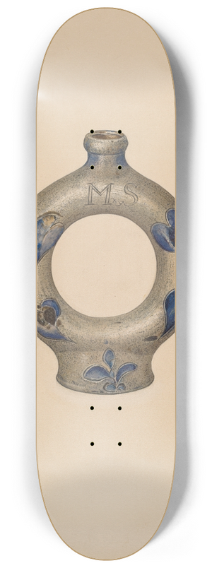 Giacinto Capelli - Ring Bottle 8.25 inch art skate deck