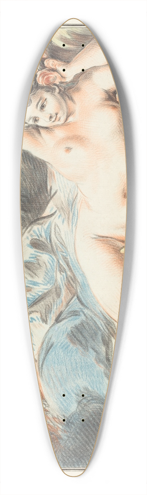 Louis-Marin Bonnet - Jupiter and Dana 39.3 inch art pintail longboard deck
