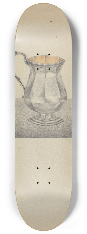 Giacinto Capelli - Silver Pitcher 8.25 inch art skate deck