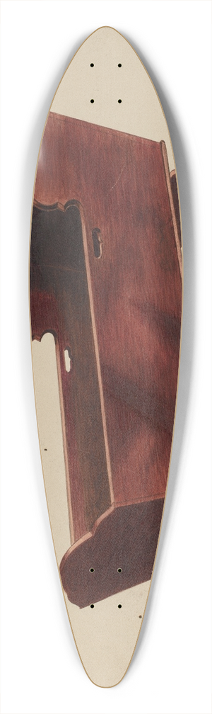 Louis Plogsted - Mahogany Cradle 39.3 inch art pintail longboard deck
