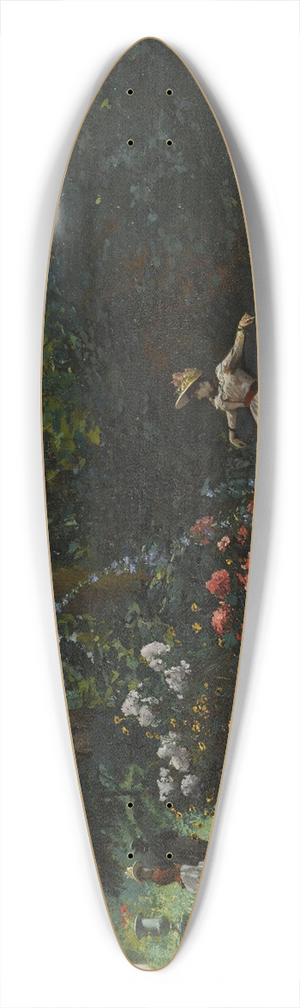 Louis-Robert Carrier-Belleuse - An Afternoons Respite 39.3 inch art pintail longboard deck
