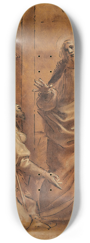 Giacomo Cavedone - Christ et le centurion 8.25 inch art skate deck