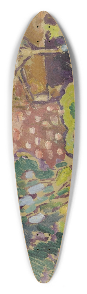 Louis Valtat - Jardin de Choisel 39.3 inch art pintail longboard deck
