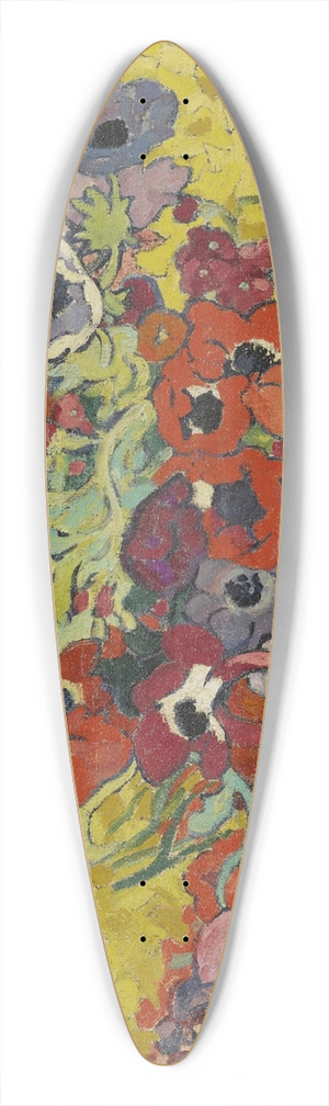 Louis Valtat - Parterre de fleurs 39.3 inch art pintail longboard deck