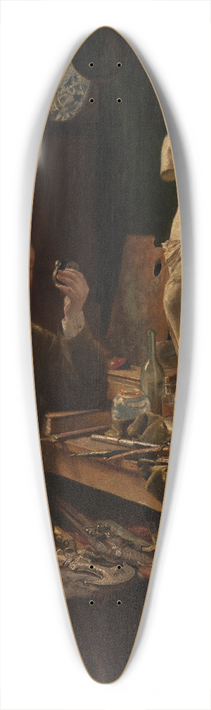 Louis Van Engelen - Self Portrait in Studio 39.3 inch art pintail longboard deck