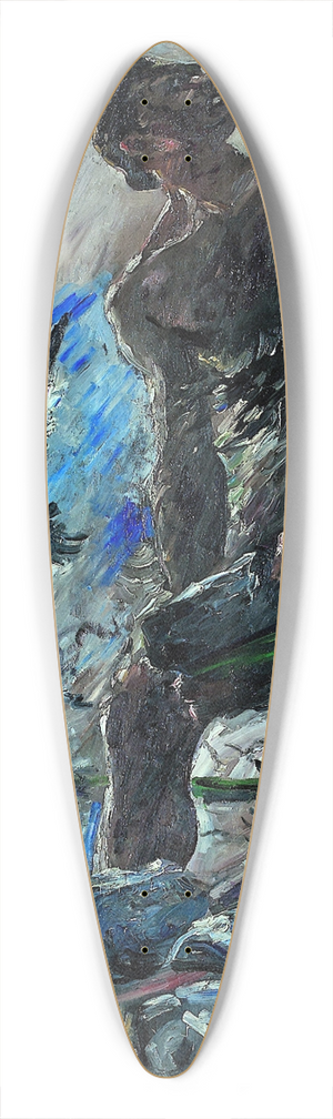 Lovis Corinth - Cain 39.3 inch art pintail longboard deck