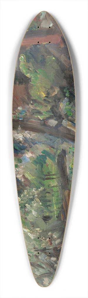 Lovis Corinth - Landschaft im Vorfrhling 39.3 inch art pintail longboard deck