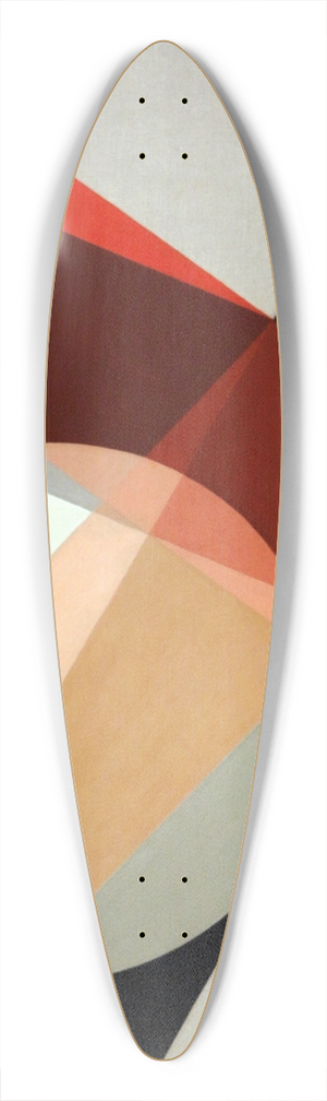 Lszl Moholy-Nagy - A 19 39.3 inch art pintail longboard deck