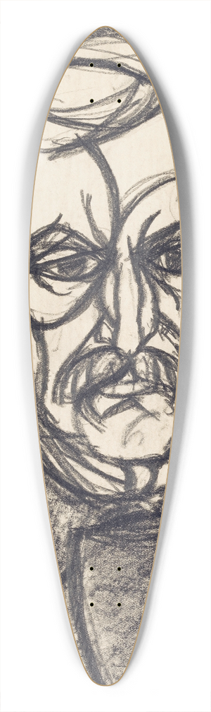 Lszl Moholy-Nagy - Portrt eines Mannes 39.3 inch art pintail longboard deck