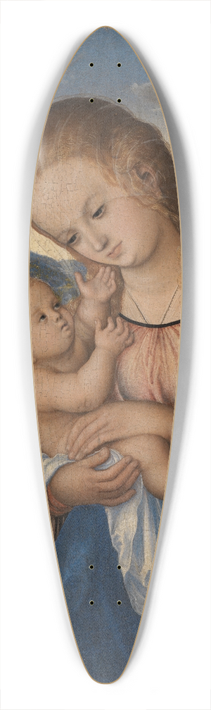 Lucas Cranach - Maria mit dem Kinde 39.3 inch art pintail longboard deck