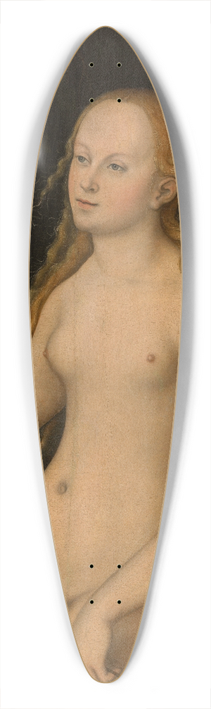Lucas Cranach the Elder - Eve 39.3 inch art pintail longboard deck