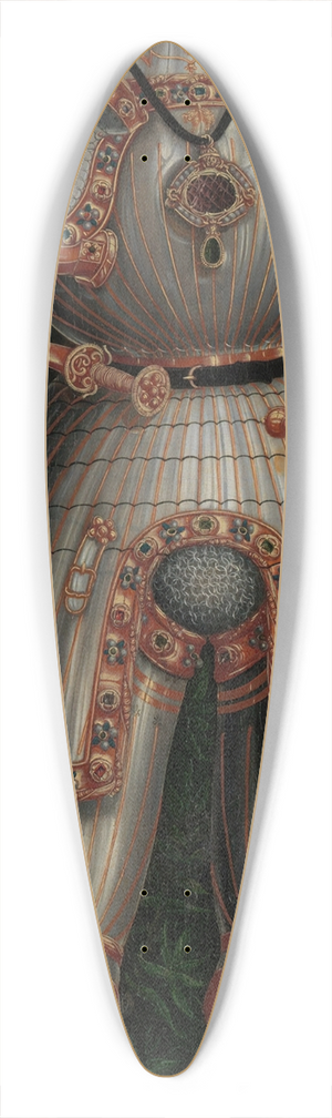 Lucas Cranach the Elder - Saint Maurice 39.3 inch art pintail longboard deck