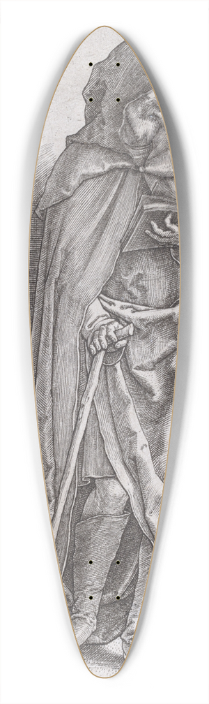 Lucas Van Leyden - Saint Anthony 39.3 inch art pintail longboard deck
