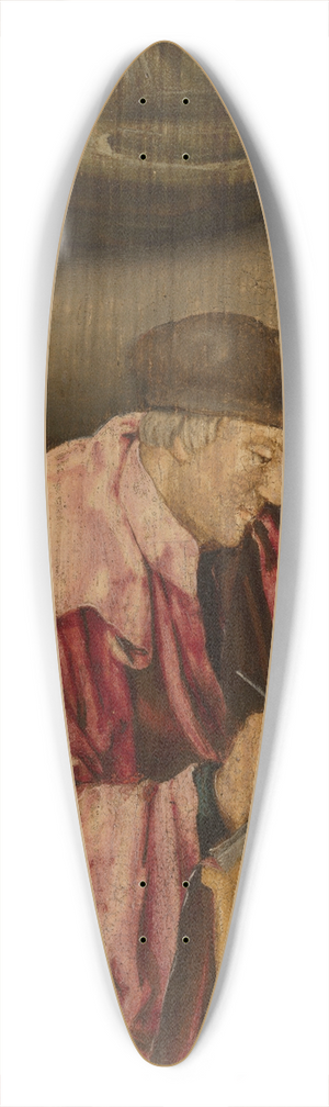 Lucas Van Leyden - Saint Luke 39.3 inch art pintail longboard deck