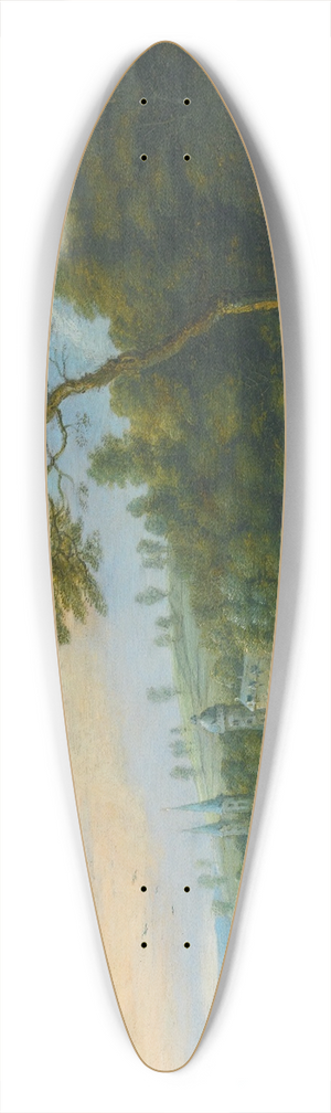 Lucas van Uden - The Four Seasons IV 39.3 inch art pintail longboard deck