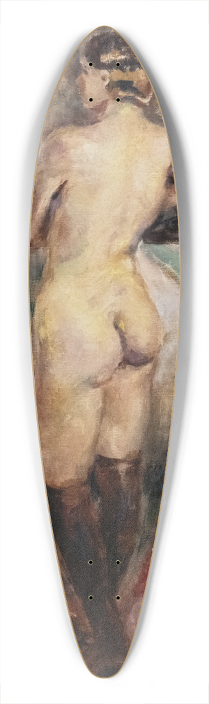 Luce Boyals - Back nude 39.3 inch art pintail longboard deck