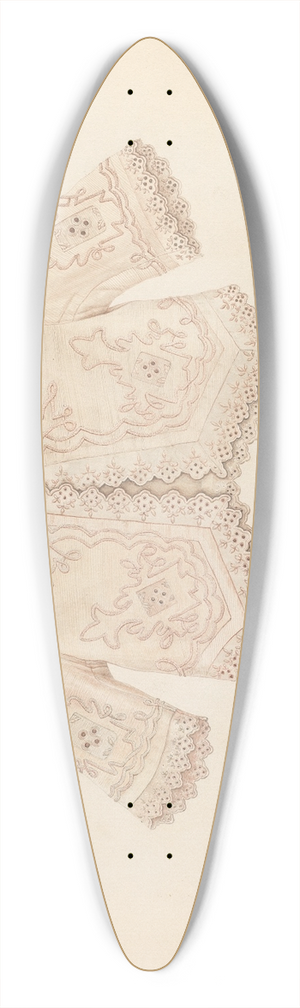 Lucien Verbeke - Baby Jacket 39.3 inch art pintail longboard deck
