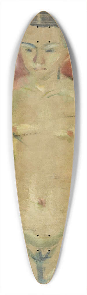 Ludvig Karsten - Akt. Syk pike 39.3 inch art pintail longboard deck