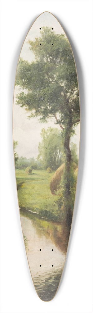 Ludvk Bartk - Haystacks 39.3 inch art pintail longboard deck