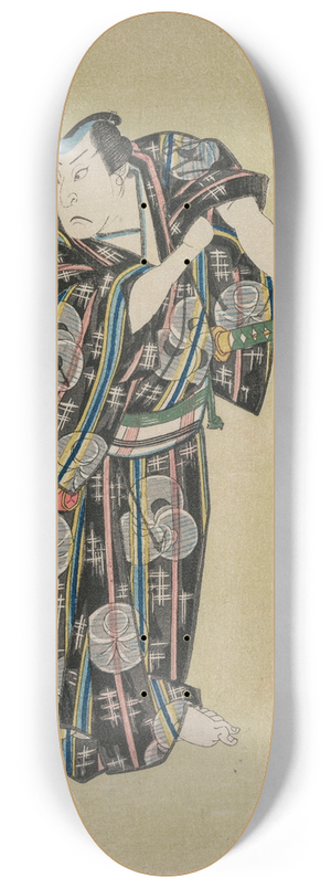 Gigad Ashiyuki - Arashi Rikan II as Kizu Kansuke 8.25 inch art skate deck