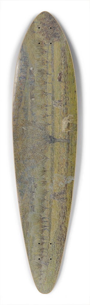 Ludwig Sigmundt - Weide 39.3 inch art pintail longboard deck