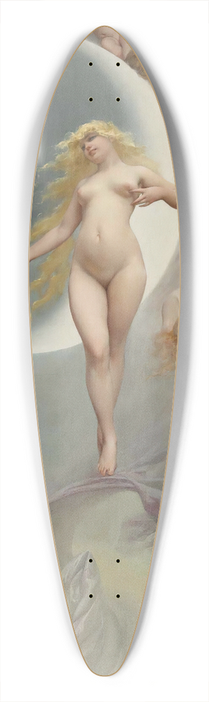 Luis Ricardo Falero - The Planet Venus 39.3 inch art pintail longboard deck