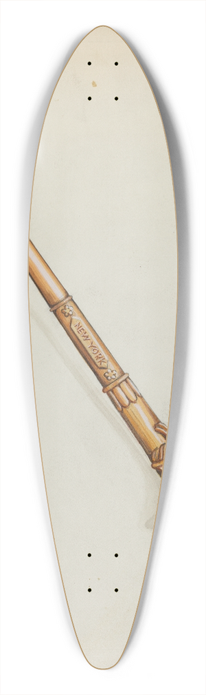 Mabel Ritter - Pipe 39.3 inch art pintail longboard deck
