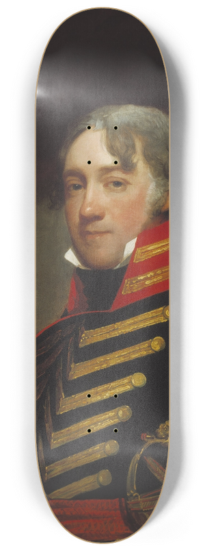 Gilbert Stuart - General John R. Fenwick 8.25 inch art skate deck