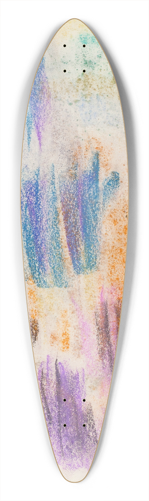 Magnus Enckell - Luonnos 39.3 inch art pintail longboard deck