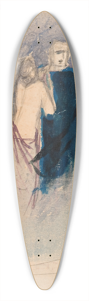 Magnus Enckell - Study 39.3 inch art pintail longboard deck