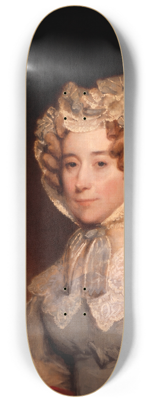 Gilbert Stuart - Louisa Catherine Johnson Adams (Mrs. John Quincy Adams) 8.25 inch art skate deck