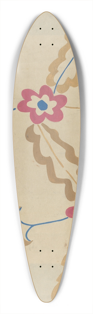 Majel G. Claflin - Colcha 39.3 inch art pintail longboard deck