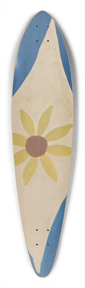 Majel G. Claflin - Colcha 39.3 inch art pintail longboard deck