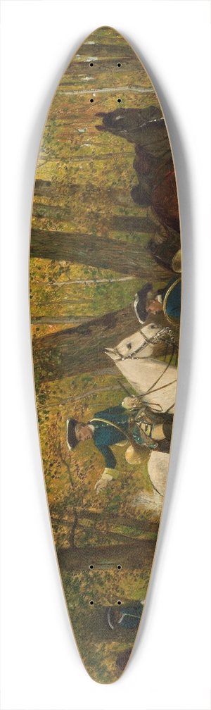 Maksymilian Gierymski - Resting on a hunt 39.3 inch art pintail longboard deck