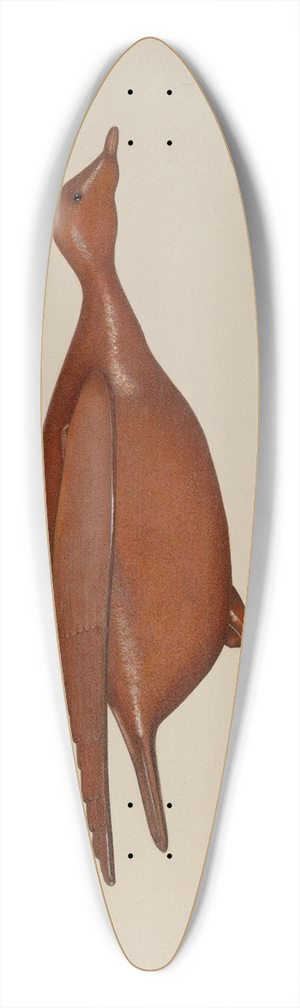 Malcolm Hackney - Flying Duck 39.3 inch art pintail longboard deck