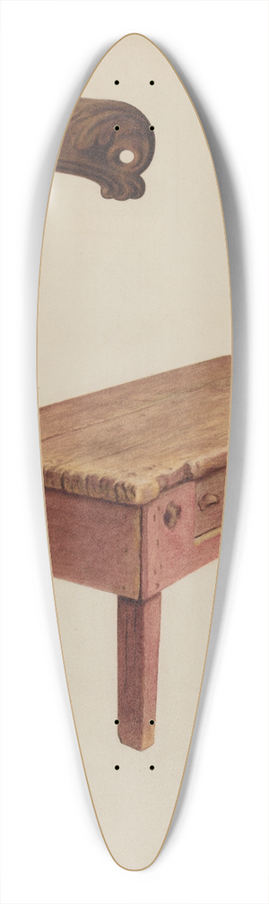 Manuel G. Runyan - Tailors Bench 39.3 inch art pintail longboard deck